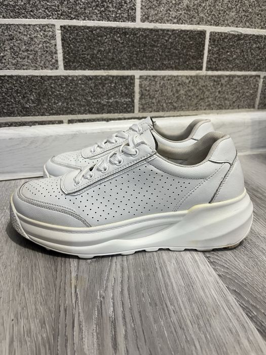 Женские кроссовки, натуральная кожа