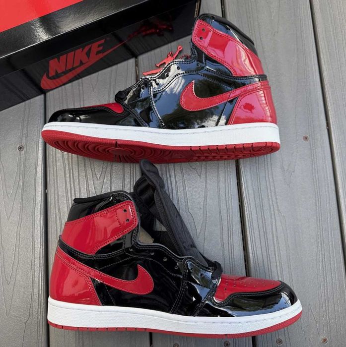 *SALE* Jordan 1 Patent Bred - verificare colet