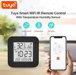 Смарт WiFi дистанционно със сензор температура и влажност TUYA S09