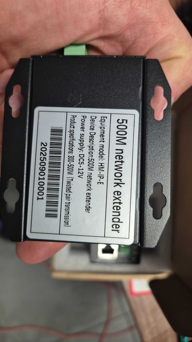 HM-IP преходник Ethernet (Интернет) по двужилен кабел network extender