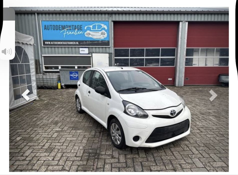 Inchiriez Toyota Aygo Bolt Food/Glovo/Tazz