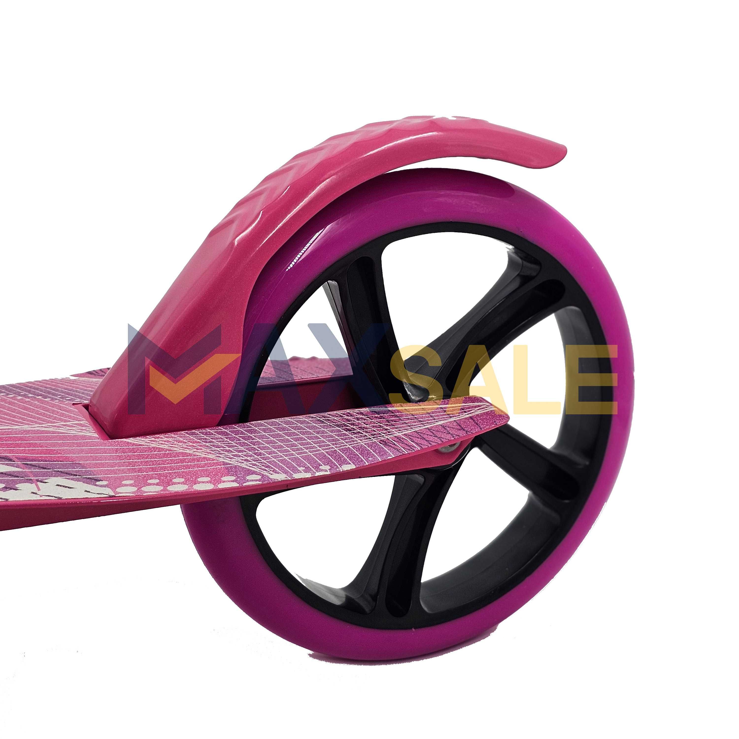 Детска тротинетка сгъваема скутер scooter алуминиева розова