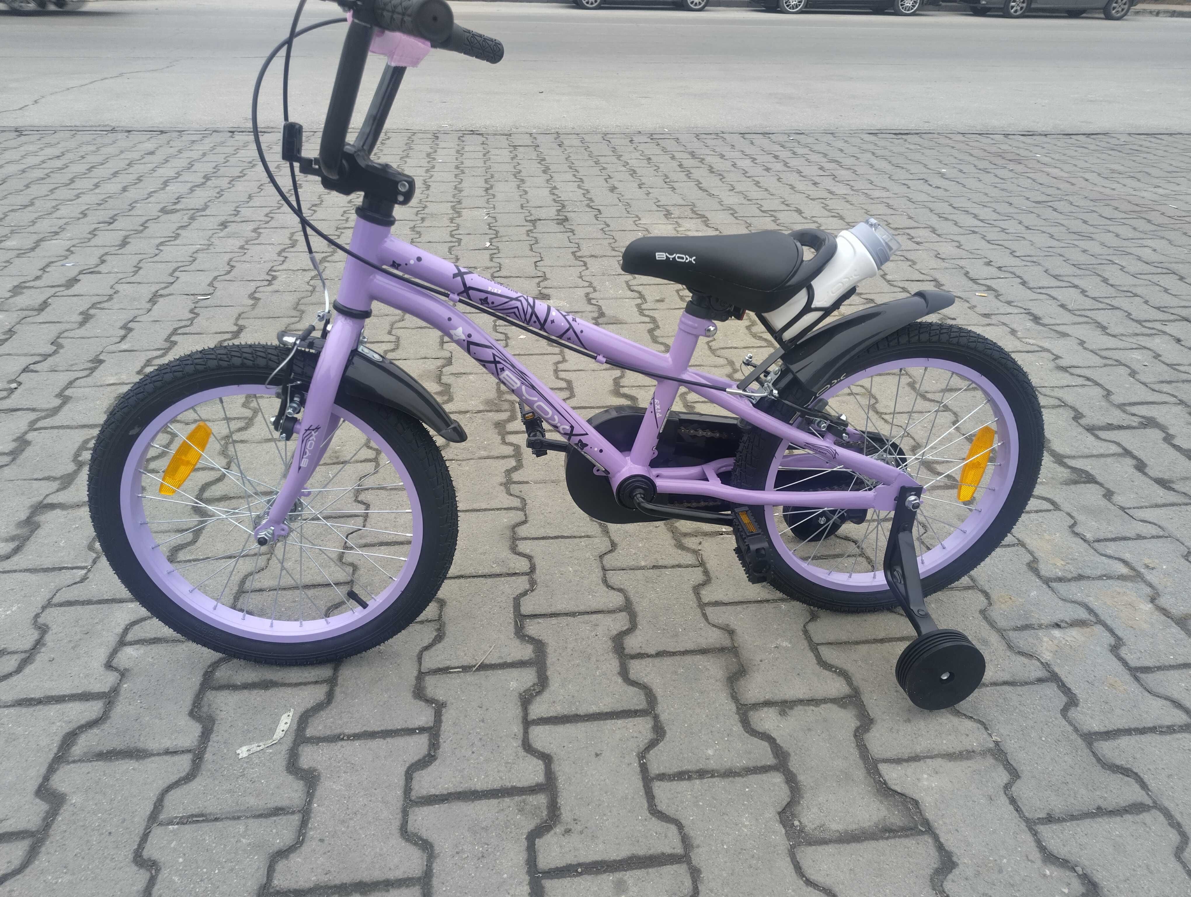 BYOX Велосипед 18" PIXY лилав