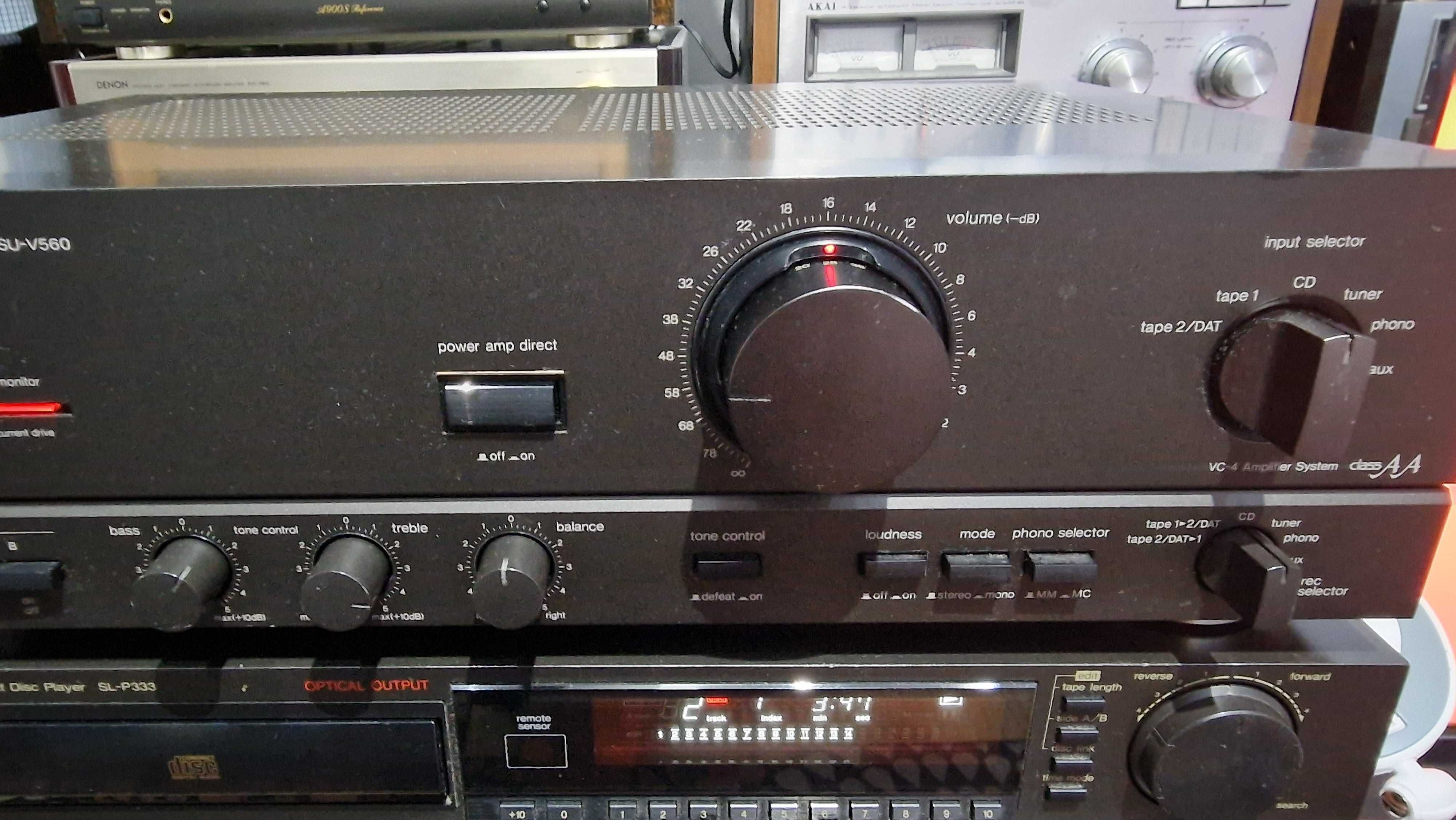 Set Technics: amplif SU-V560 si cd player SL-P333 (se vand si separat)