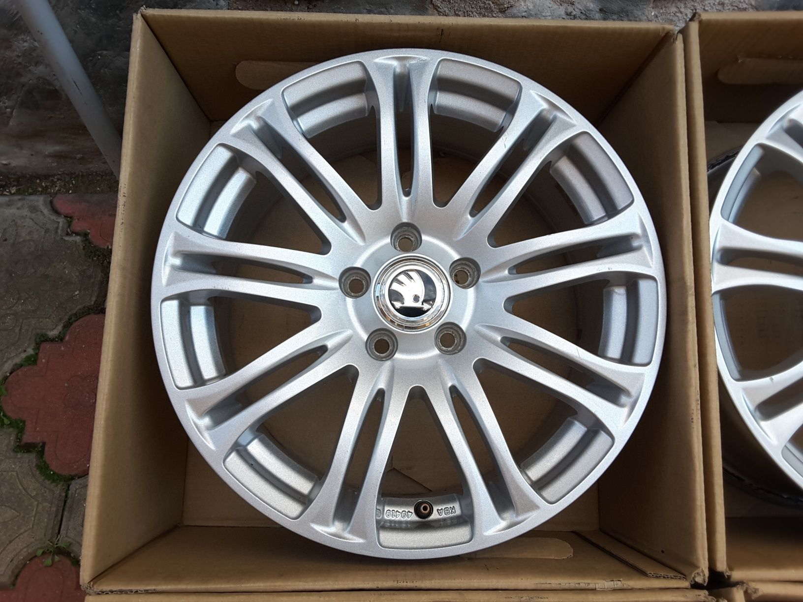 jante aliaj 17; 5x112; Skoda Octavia 2, 3, 4, Superb