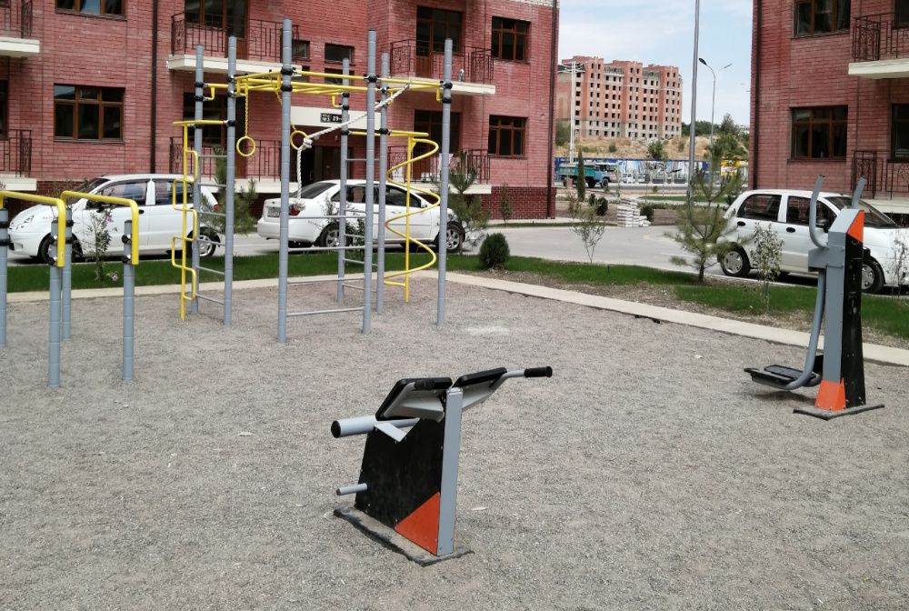 Уличный тренажер скамья для пресса ROMANA Спортивные площадки Воркаут