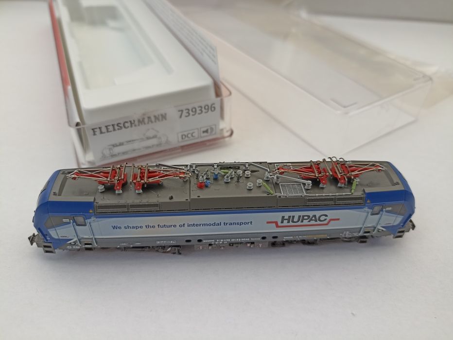 Locomotiva digitală cu sunet fleischmann 739396 trenulet scara N