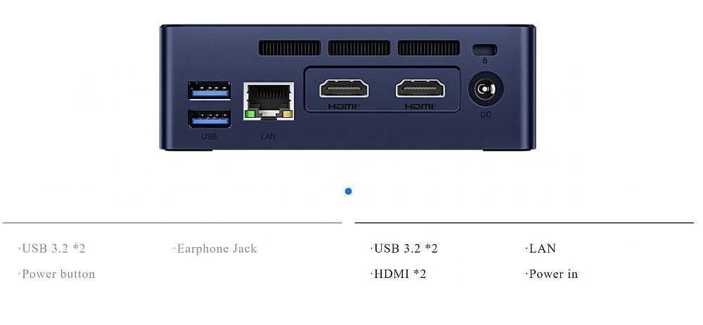 Мини пк Intel N95 Beelink Mini S12