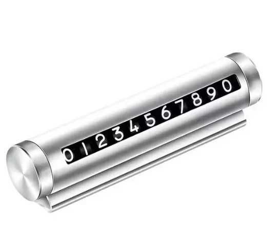 Suport afisaj numar telefon pe bord masina