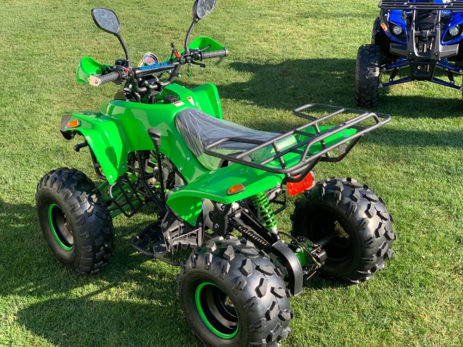 ATV Quad NOU 125cc Off Road GARANTIE Kilometraj Aparatori Roti Mari !