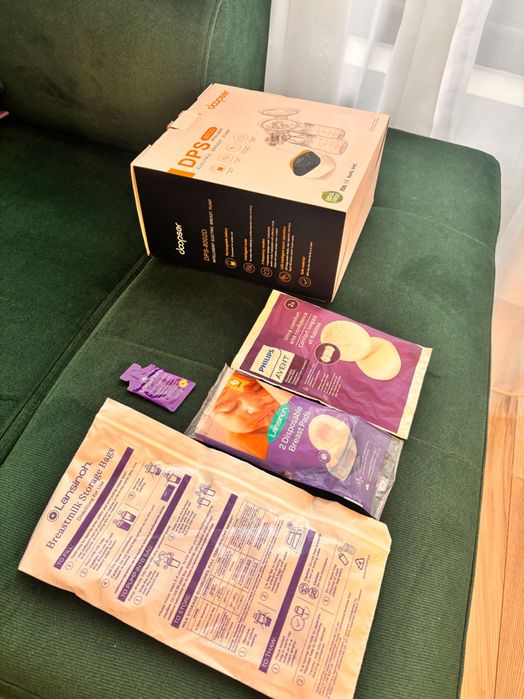 Pompa dubla de sani electrica noua cu garantie Doopser