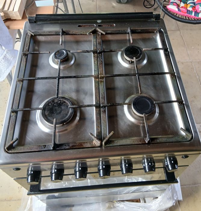 Aragaz Electrolux EKG61185OX, Aprindere electrica, grill,rotisor 60 cm
