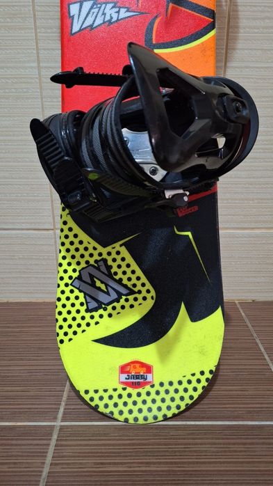 Placa snowboard 115 cm volkl-boots burton