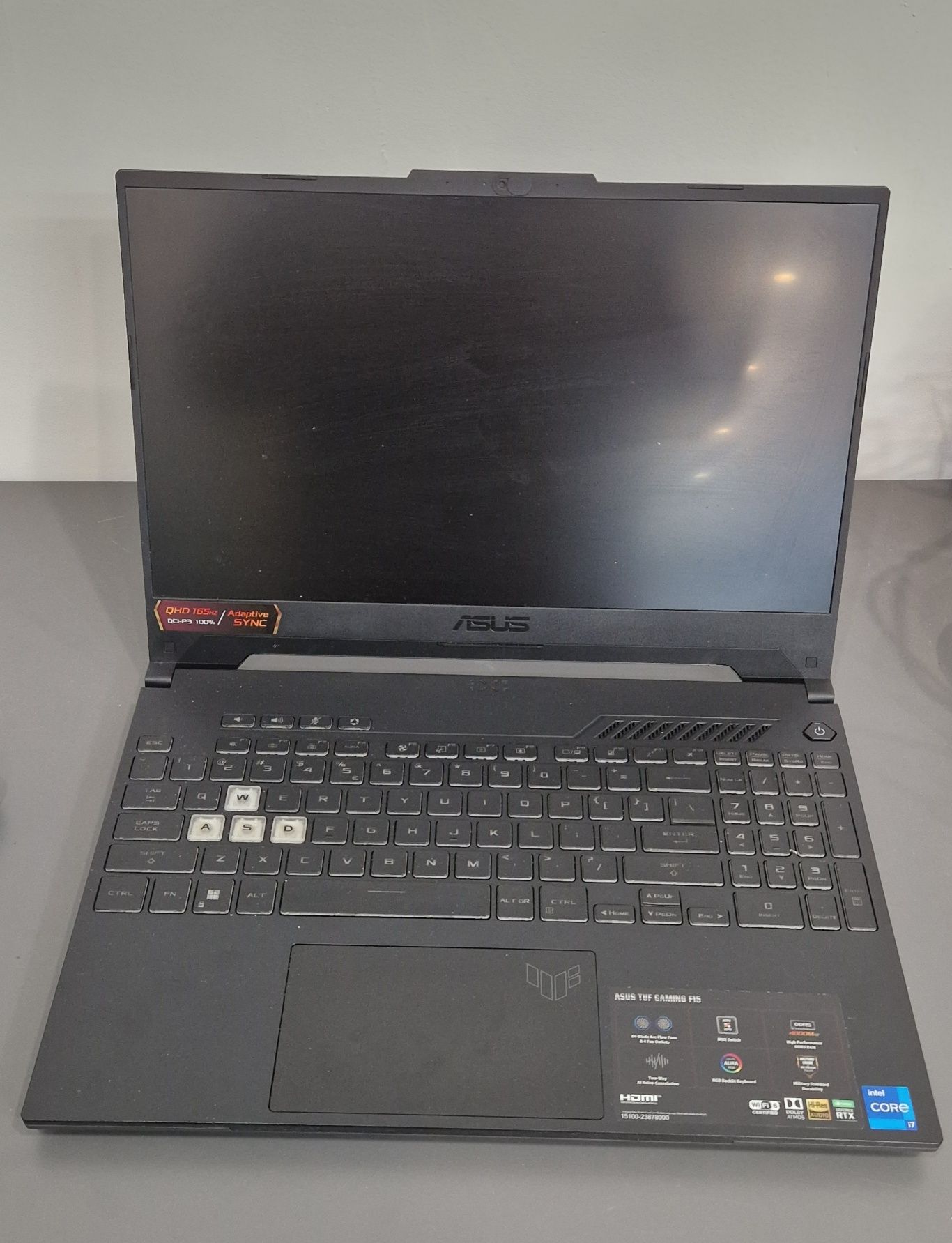 Asus Tuf F 15 i7 12 Gen 16 GB 1Tb Nvidia RTX3060 Garantie#43502