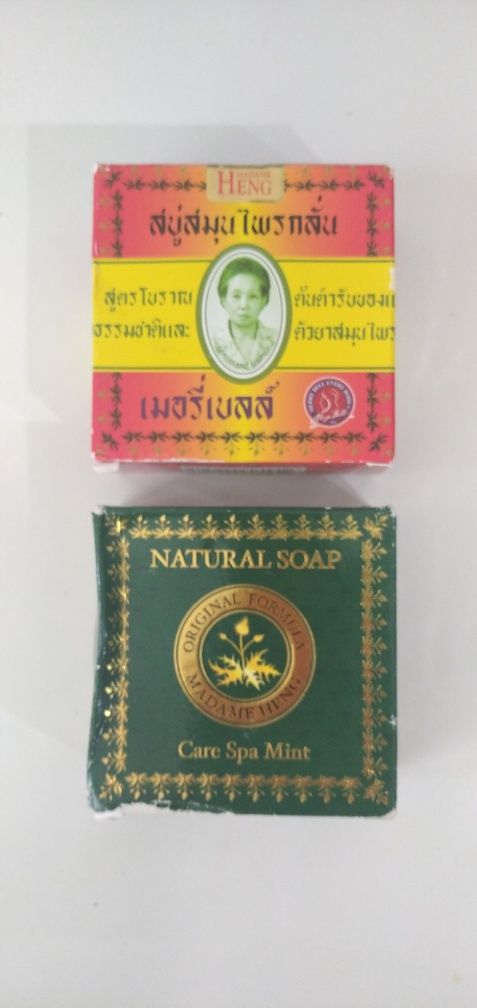 Натуральное популярное тайское мыло от акне "Мадам Хенг"