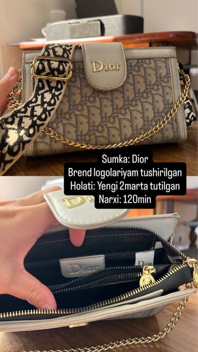 Sumka dior qulay