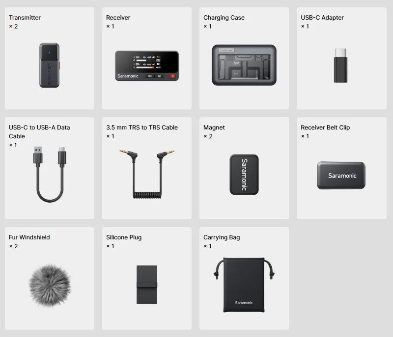 Беспроводной петличный Микрофон петличка Saramonic Air