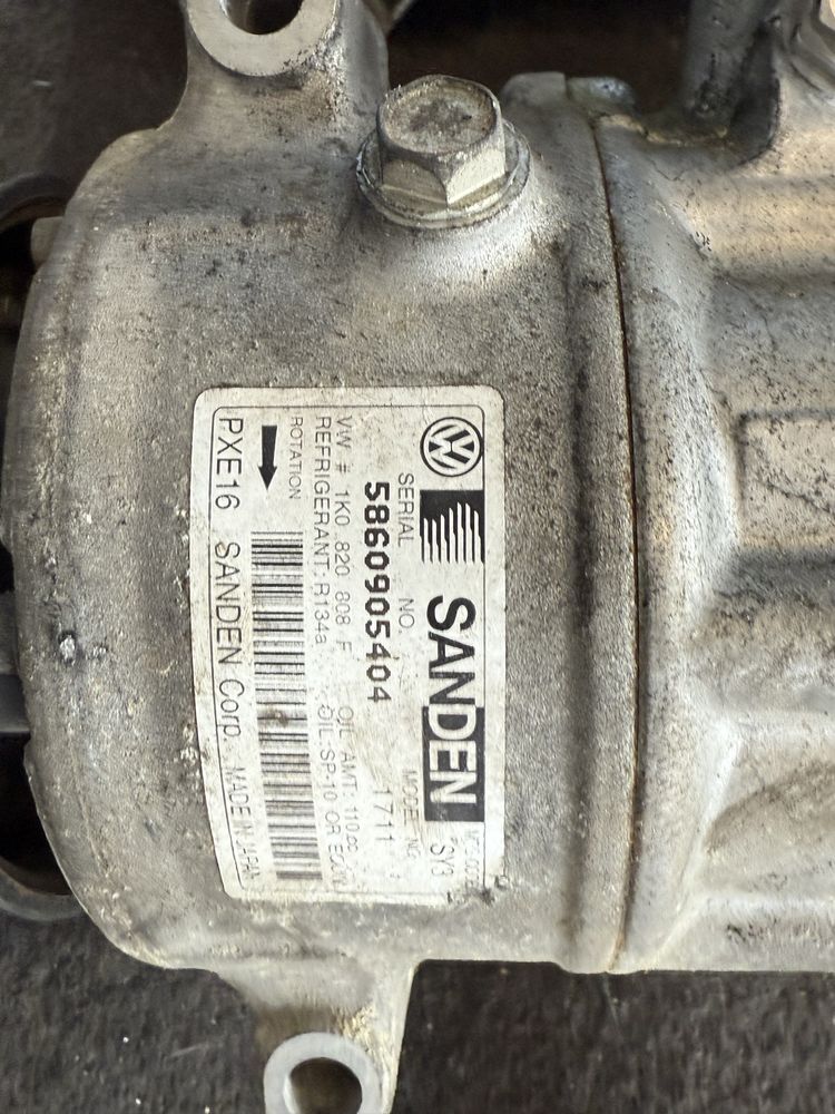 Компресор на климатика Seat Skoda Vw 5k0802803 delphi 1k0 Sanden Denso