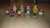 Set figurine Paw Patrol originale 4 masini si 6 personaje