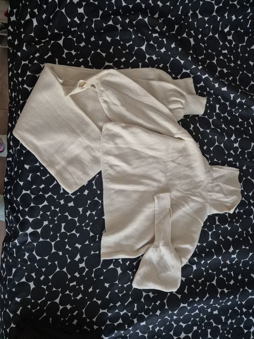 Плетен комплект висока талия