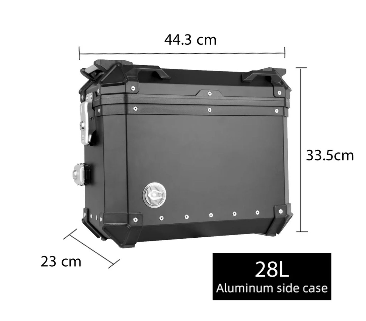 Cutii laterale Coocase X4 aluminiu 2x28L genti laterale moto