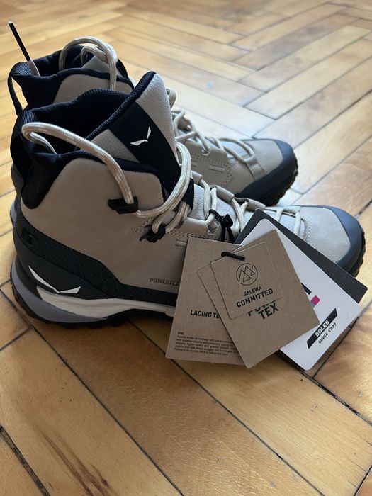 Bocanci Salewa Puez Leather Mid Ptx