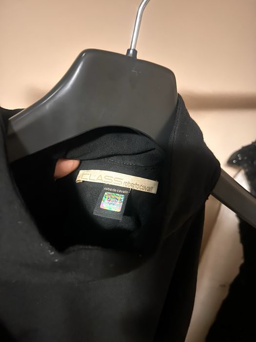 Официална рокля Roberto  Cavalli  с щраусови пера