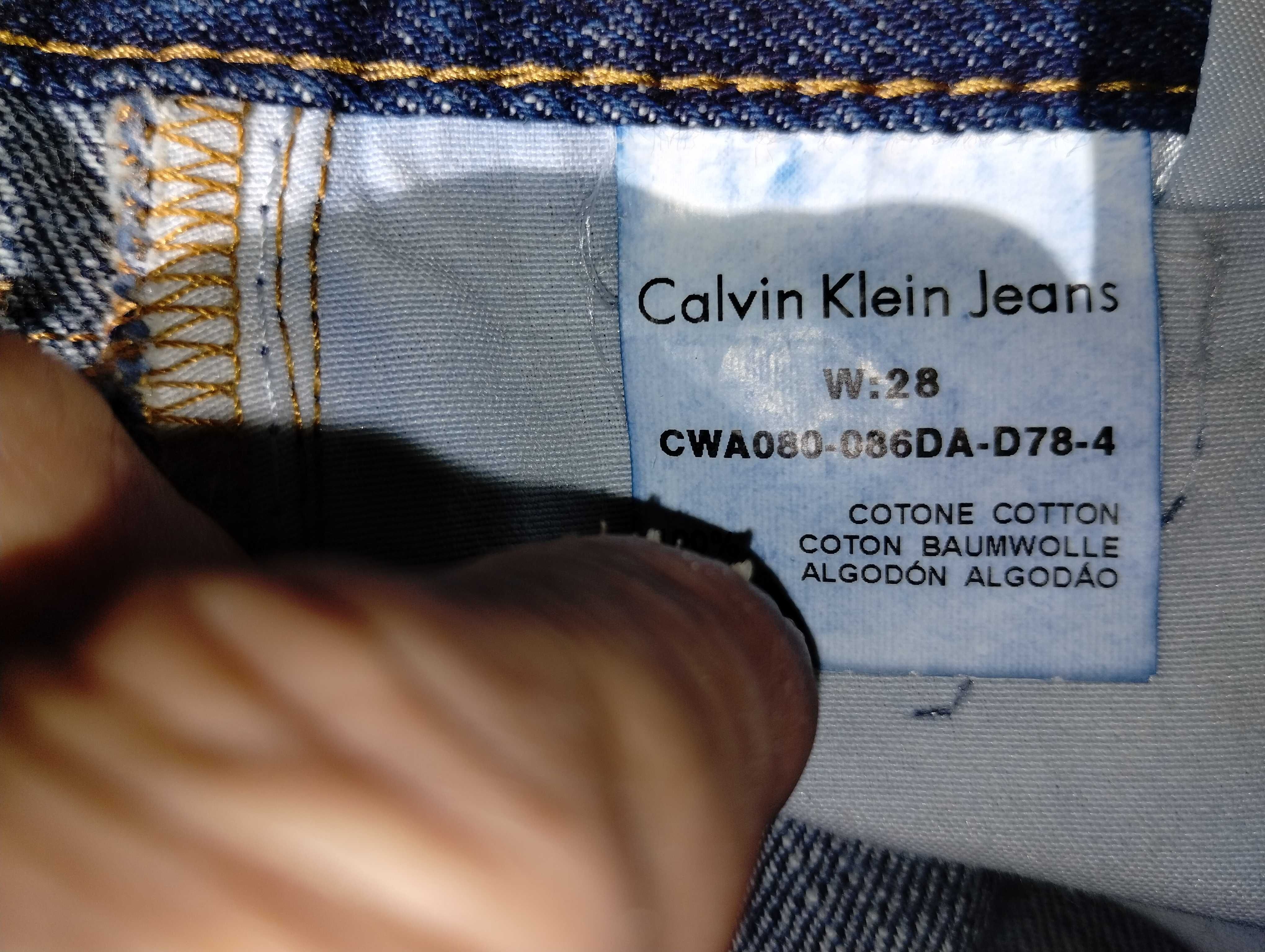Дънки.Дамска модел  Calvin Klein 28 номер. Оригинал.