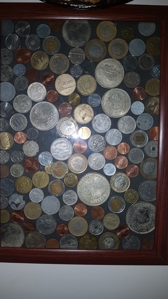 tablou monede de colectie