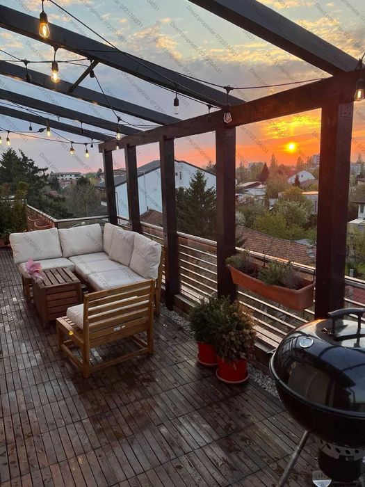 2 Camere 90mp|Terasă 20mp|Smart Home & WFH Ready|Bucureștii Noi-Metrou