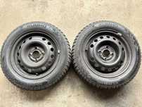 Roți 185/60/R14 4x100 cu anvelope de IARNĂ
