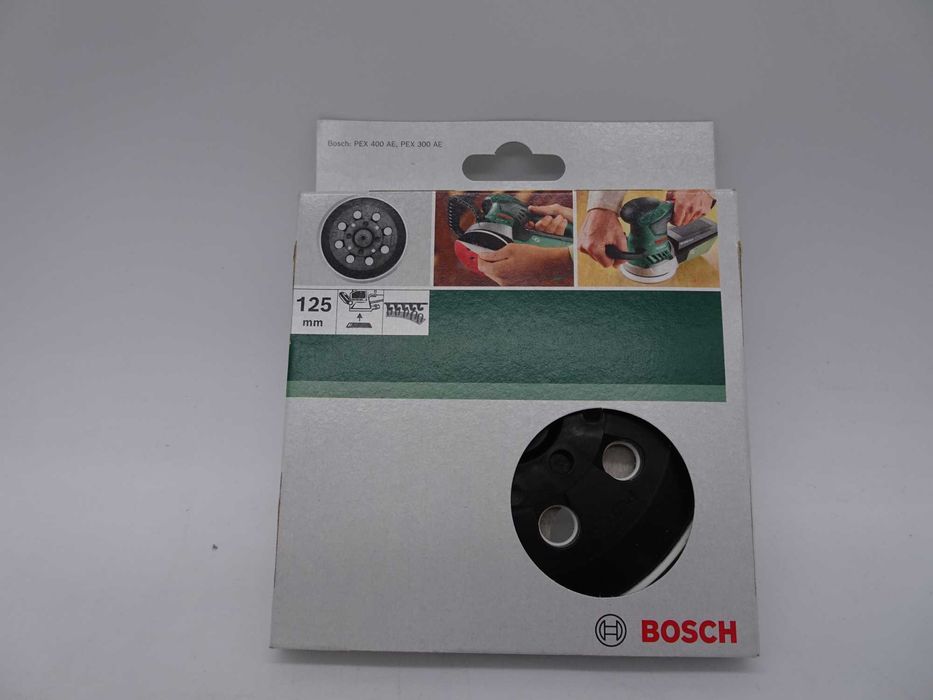 Placa de slefuire cu scai, Bosch, taler 125 mm pentru PEX 400 AE, 300