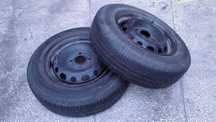 2 Jante + cauciucuri vara Continental 155/80/R13