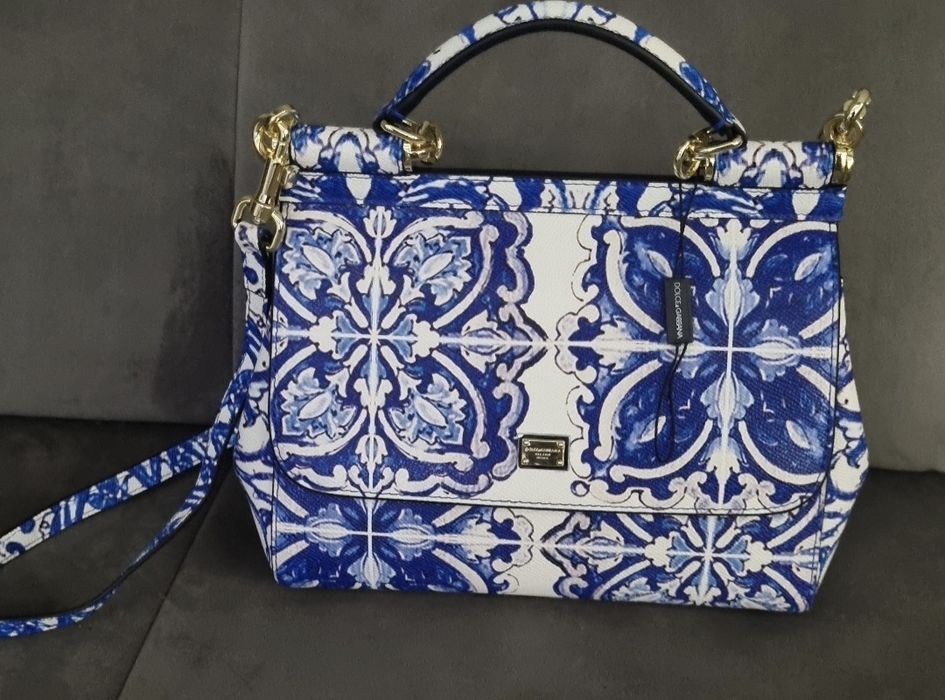 Dolce Sicily кожена чанта