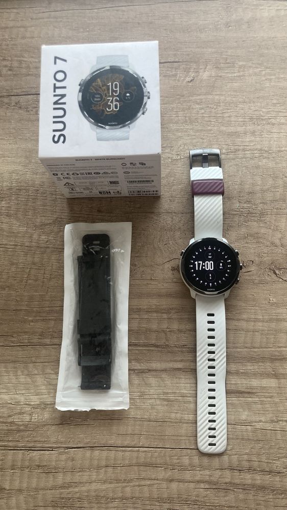 Suunto 7 White Burgundy Smartwatch