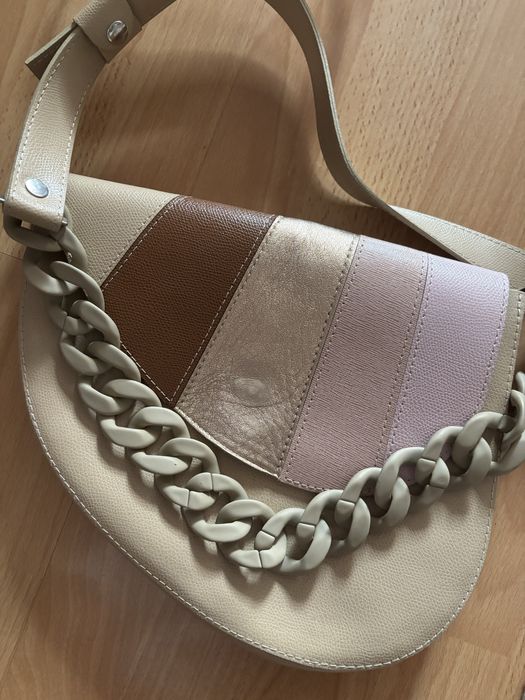 Чанта Furla,Love Moschino,Maya made it,Зелена естествена кожа