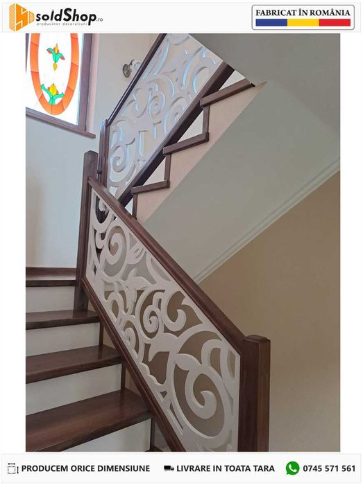 Panou traforat balustrada Interior Flower B16