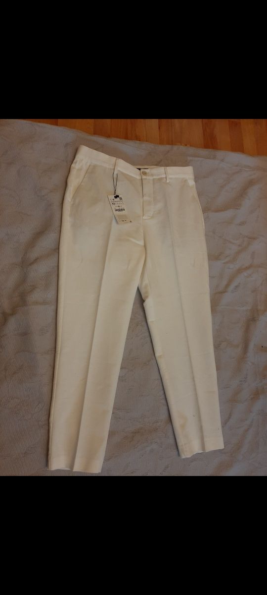 Pantaloni Zara Premium Cotton,42,midel Dsquared