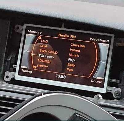 Display navigatie Audi A4