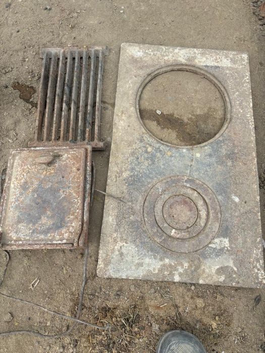 плита для печки чугунная СССР
