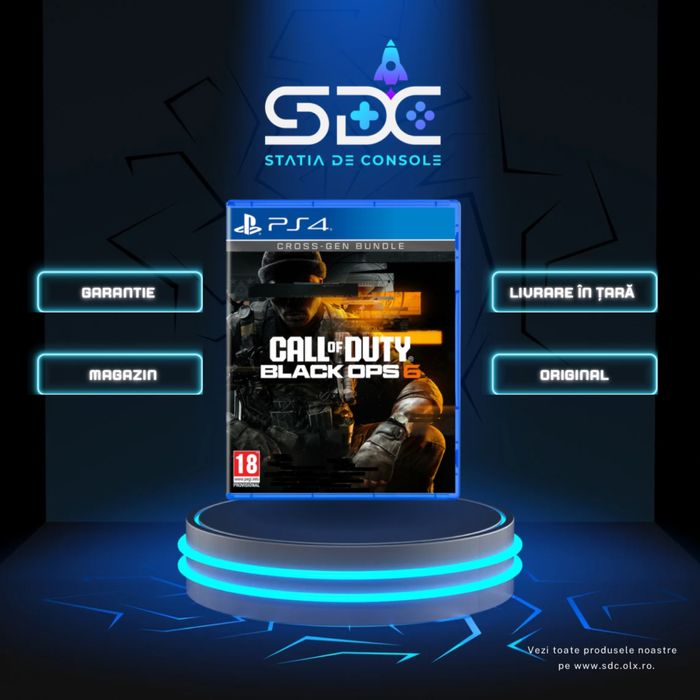 Call Of Duty Black Ops 6 PS4 (Playstation 4)  Statia De Console