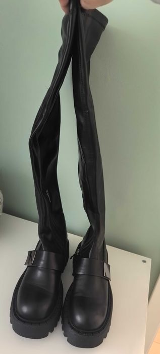 Дамски ботуши, черни, чизми