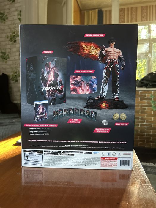 PS5 Tekken 8 collectors edition box. Игра на Пс5 теккен 8 коллекция