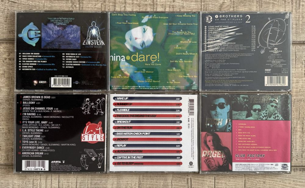 Cd-uri muzica Eurodance anii 90