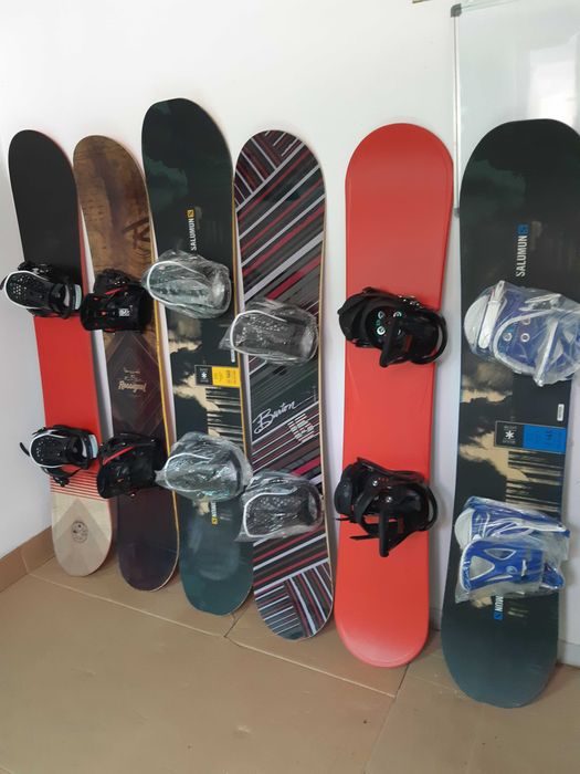 Placa snowboard placi cu legaturi si boots Burton Nitro Salomon