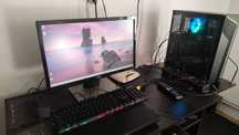 Pc i 5 video 4 giga 1050 ti monitor