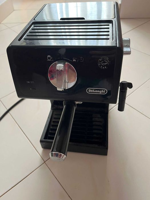 Espressor manual De'Longhi ECP 31.21, 1100W, 15 bari, 1.1 l, Negru