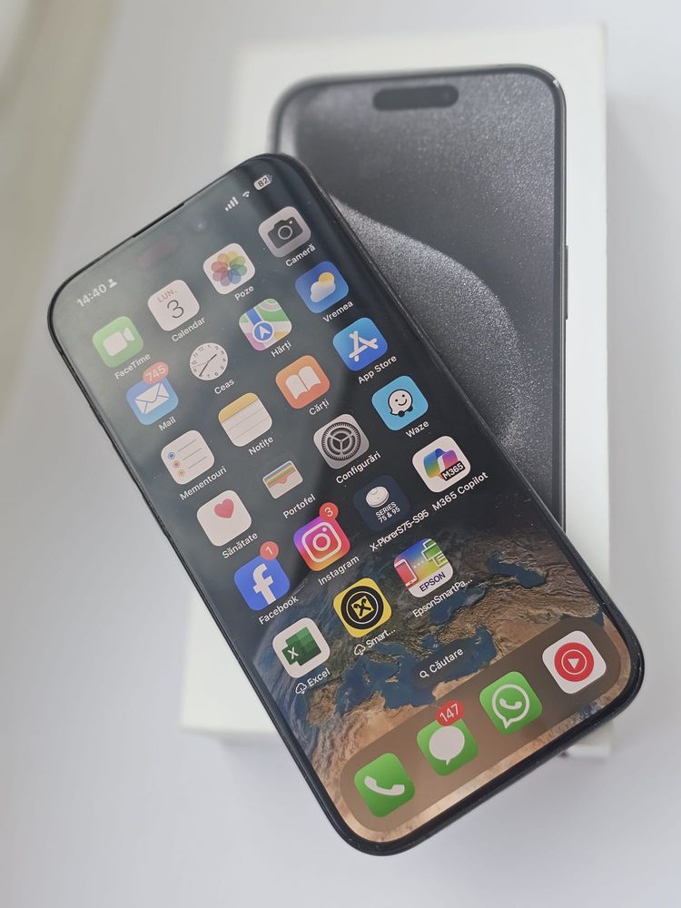 Iphone 15 pro impecabil