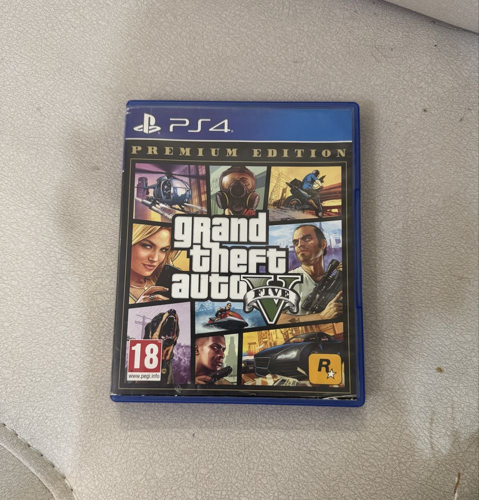 Диск для PS4 GTA 5 PREMIUM