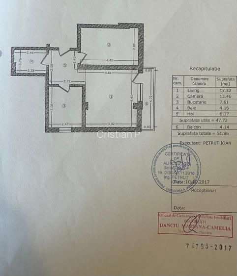 Proprietar vand apartament 2 camere bloc nou zona verde